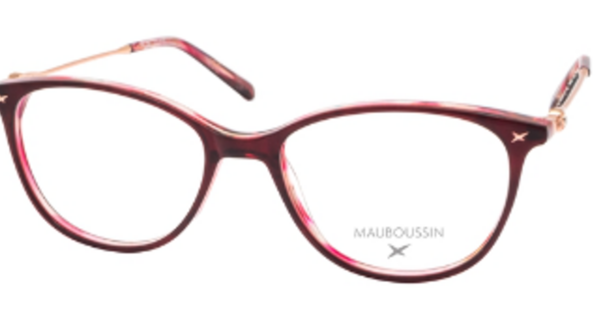 Lunette de vue Mauboussin MAU2205 03 HAVANE ROUGE OR ROSE Lunettes de vue Mauboussin Hyper Lunettes